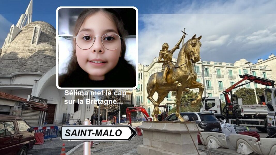 Statue Jeanne d'Arc à Nice