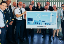 Air France célèbre 75 ans de passion et de connectivité entre Paris et Tunis