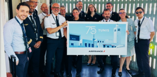 Air France célèbre 75 ans de passion et de connectivité entre Paris et Tunis