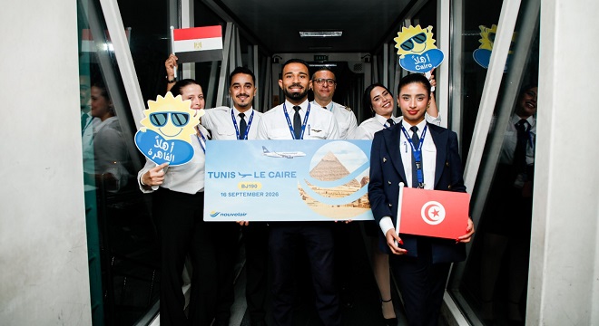 Nouvelair lance une nouvelle ligne directe reliant Tunis au Caire03