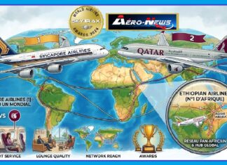 Skytrax World Airline Awards 2026 : Singapore Airlines détrône Qatar Airways, Turkish Airlines et Air France au sommet européen, Ethiopian règne sur l’Afrique et Tunisair à la peine