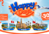 Nouvelair poursuit ses « Happy Days » : 30 % de réduction sur les vols vers la Suisse, la Belgique et la Turquie